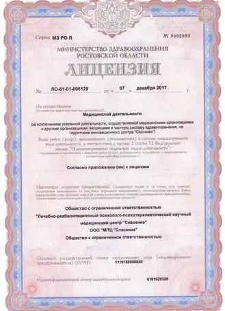 лицензия